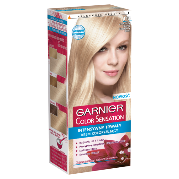 Garnier Color Sensation Hair Dye 113 Silky Beige Ultra Blond