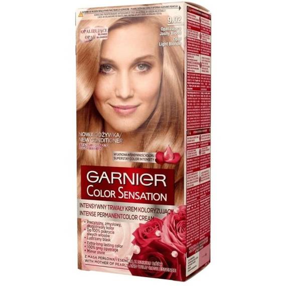 Garnier Color Sensation Hair Dye 9.02 Opal Light Blond