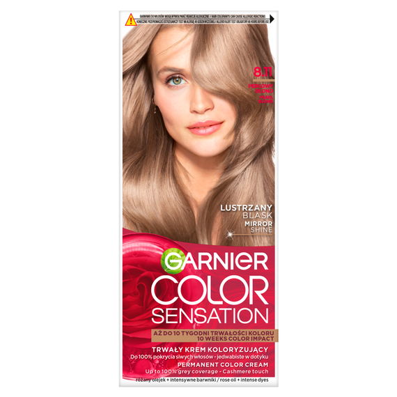 Garnier Color Sensation Permanent Coloring Cream 8.11 Pearl Blonde