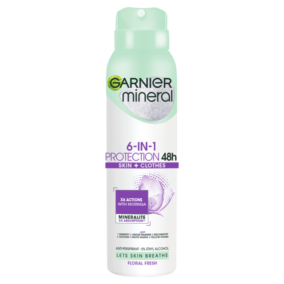 Garnier Mineral Floral Fresh Antiperspirant 150 ml