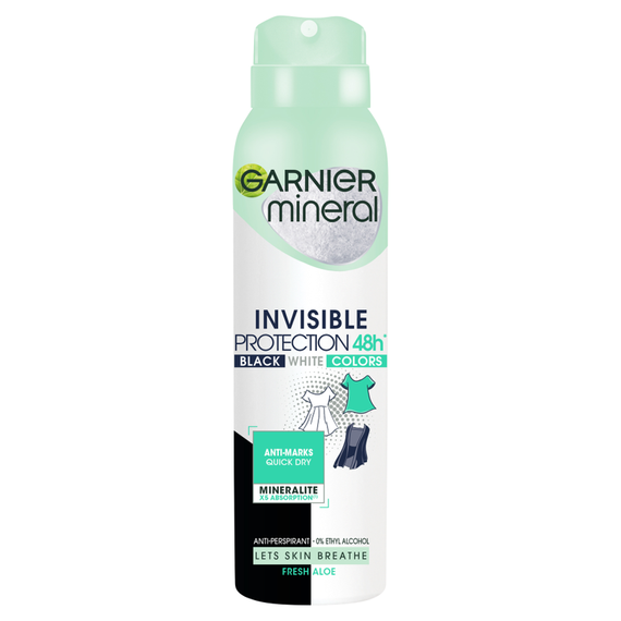 Garnier Mineral Invisible Fresh Aloe Antiperspirant 150 ml