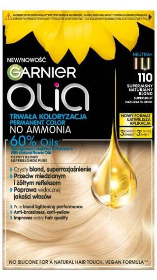 Garnier Olia Hair Color 110 Super Light Natural Blonde