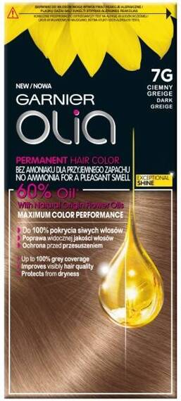 Garnier Olia Hair Color 7G Dark Greige