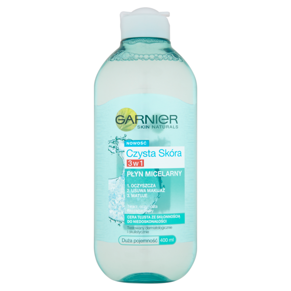 Garnier Pure Skin Liquid micellar 3in1 400ml