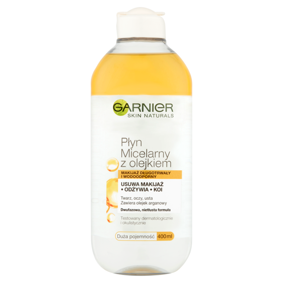 Garnier Skin Naturals Płyn micelarny z żółtym olejkiem 400 ml