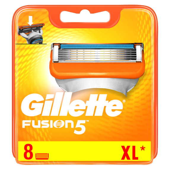 Gillette Fusion Replacement Blades 8 pieces