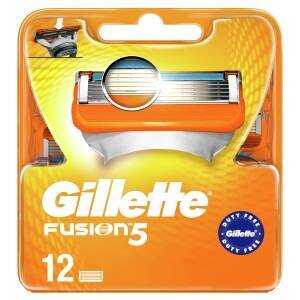 Gillette Fusion5 Ostrza wymienne do maszynki do golenia dla mężczyzn 12 szt