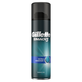 Gillette Mach3 Extra Comfort Żel do golenia dla mężczyzn 200 ml