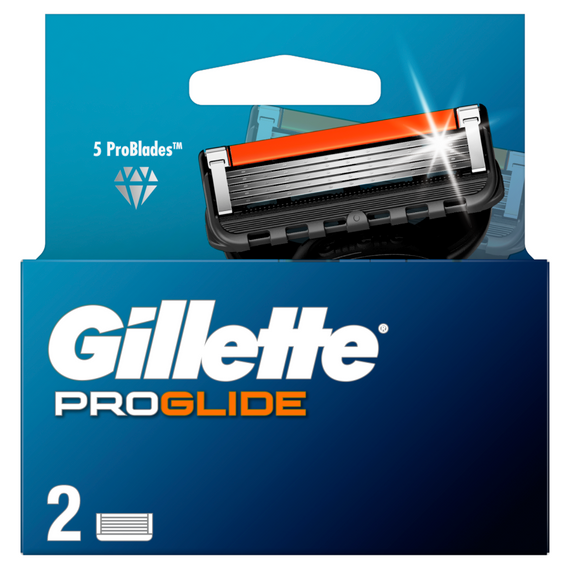 Gillette ProGlide Men's Razor Replacement Blades, 2