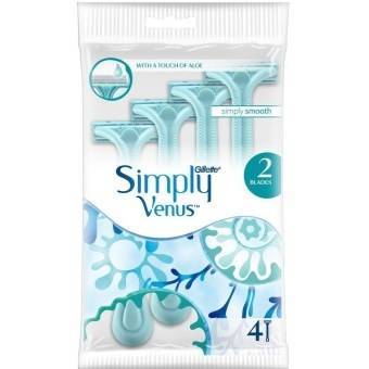 Gillette Simply Venus 2 maszynki jednorazowe 4szt