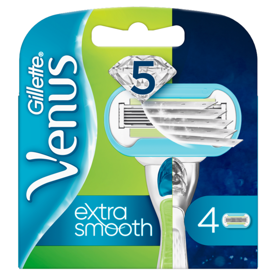 Gillette Venus Embrace replaceable blade razor for women 4 pieces