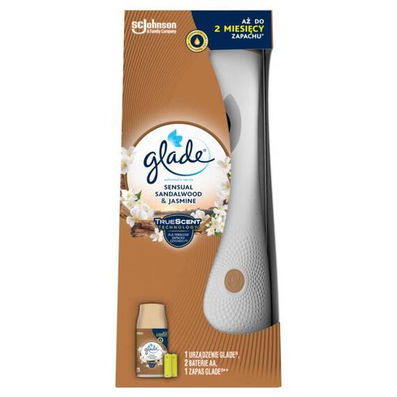 Glade Automatic Spray Sensual Sandalwood & Jasmine Automatyczny odświeżacz powietrza 269 ml