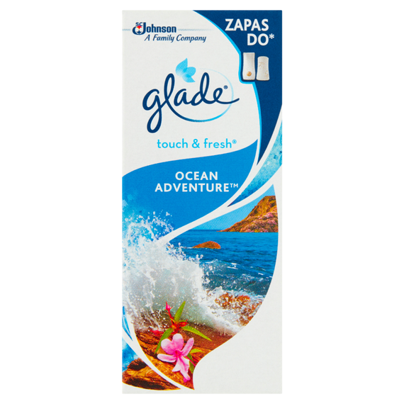 Glade Touch & Fresh Ocean Adventure Zapas do odświeżacza powietrza 10 ml
