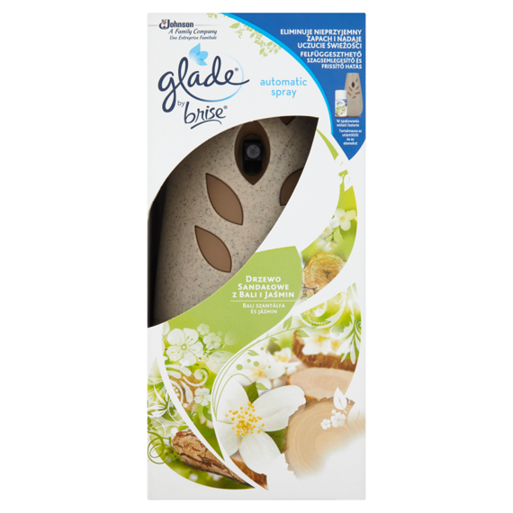 Glade by Brise Sandalwood from Bali and Jasmine Automatic air freshener 269ml