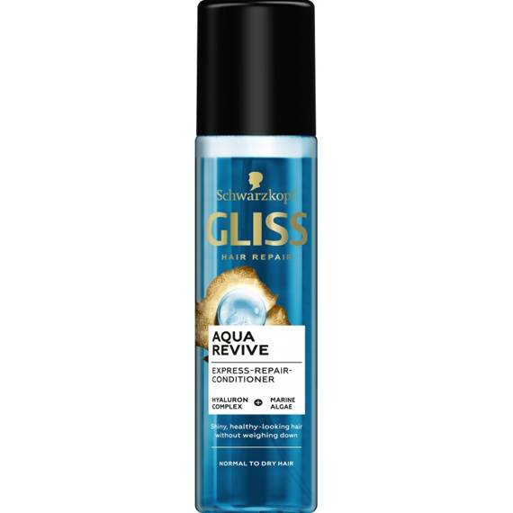 Gliss Aqua Revive Ekspresowa Odżywka Regenerująca Włosy 200ML