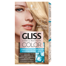 Gliss Color Care & Moisture Hair Dye 10-0 Ultra Light Natural Blond