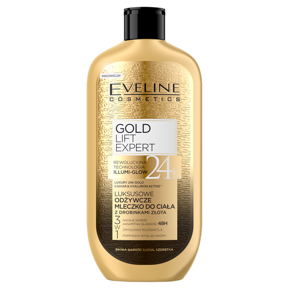 Gold Lift Expert 24k Gold Luxurious nourishing body milk with gold particles