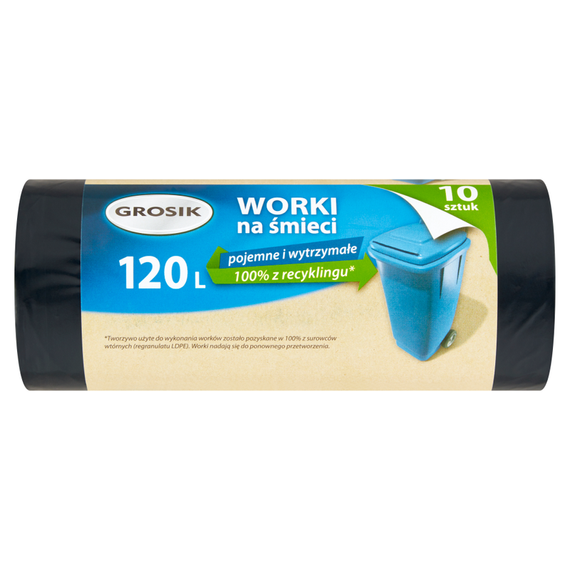 Grosik Garbage bags 120 l 10 pieces