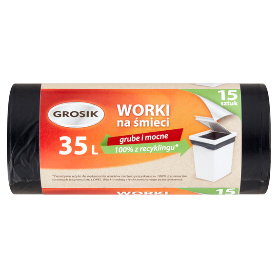 Grosik Garbage bags 35 l 15 pieces