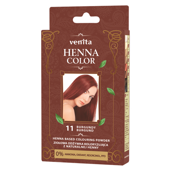 HERBAL COLOURING CONDITIONER WITH NATURAL BURGUNDY NO. 11