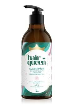 Hair Queen - szampon do skóry głowy i włosów niskoporowatych, 400ml