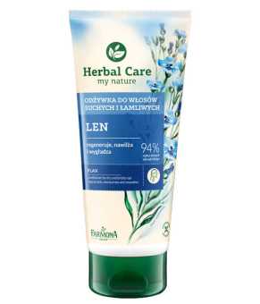 Herbal Care Odżywka do włosów suchych i łamliwych LEN 200 ml