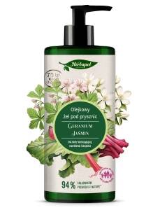 Herbapol Oil shower gel geranium jasmine 740 ml