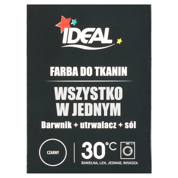 Ideal Fabric Paint Black 230g