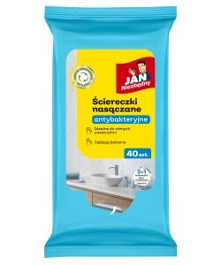 Jan Niezbędny Antibacterial wet wipes 40 pieces