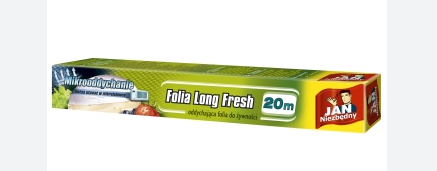 Jan Niezbędny Folia Spożywcza Long Fresh 20 m