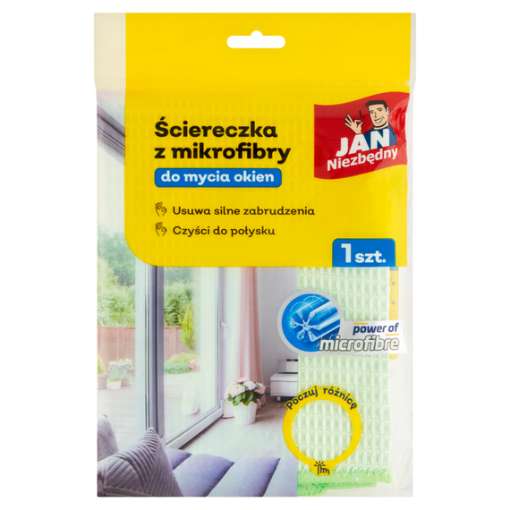 Jan Niezbędny Microfiber cloth for cleaning windows