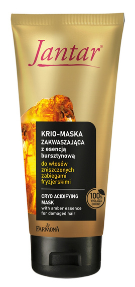 Jantar Krio-maska do włosów zakwaszająca 200ml