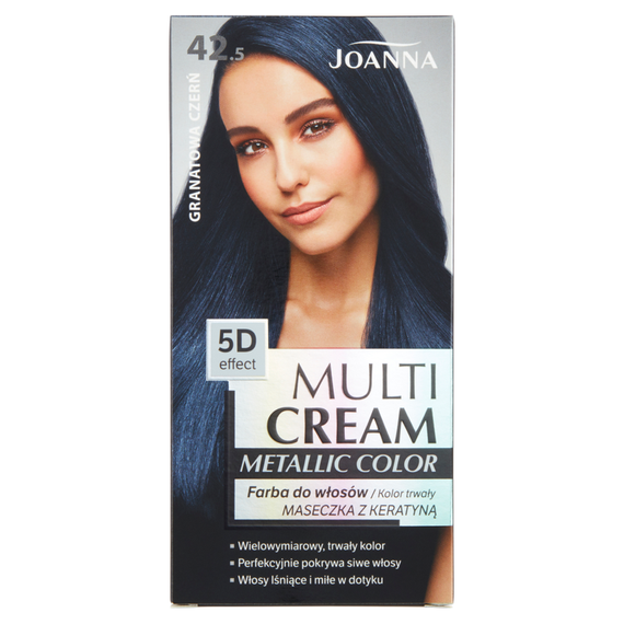 Joanna Multi Cream Metallic Color Hair Dye Navy Blue Black 42.5