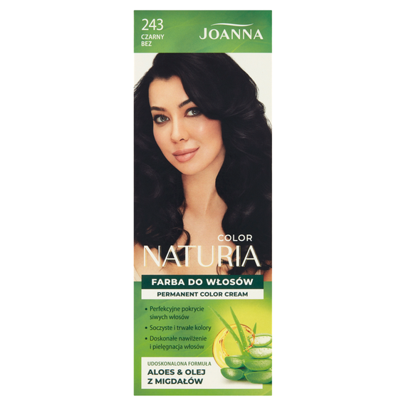 Joanna Naturia Color Hair Dye Black Elderberry 243