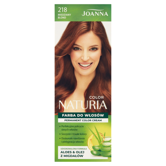 Joanna Naturia Color Hair Dye Copper Blonde 218