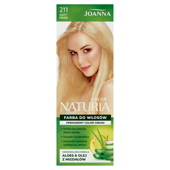 Joanna Naturia Color Hair Dye Golden Sand 211