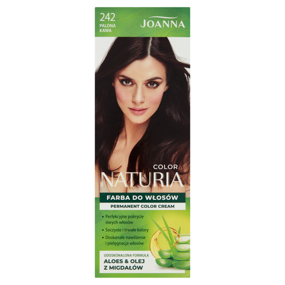 Joanna Naturia Color Hair Dye Roasted Coffee 242