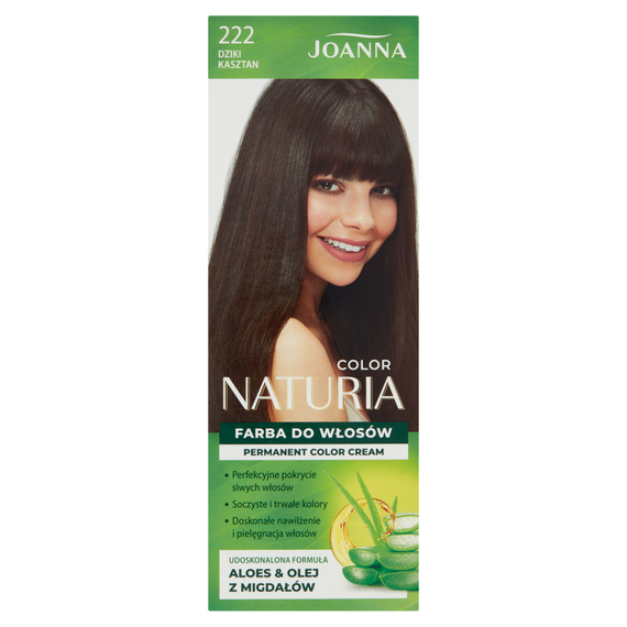 Joanna Naturia Color Hair Dye Wild Chestnut 222