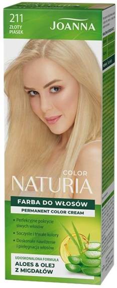 Joanna Naturia Color hair dye 211 Golden Sand 