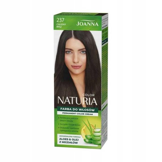 Joanna Naturia Color hair dye 237 Cool Brown 