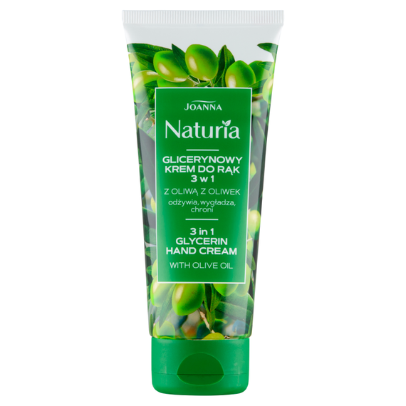 Joanna Naturia Glycerin Hand Cream 3 in 1 with Olive Oil 100 g