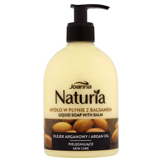Joanna Naturia Liquid soap with argan oil balm 500 ml