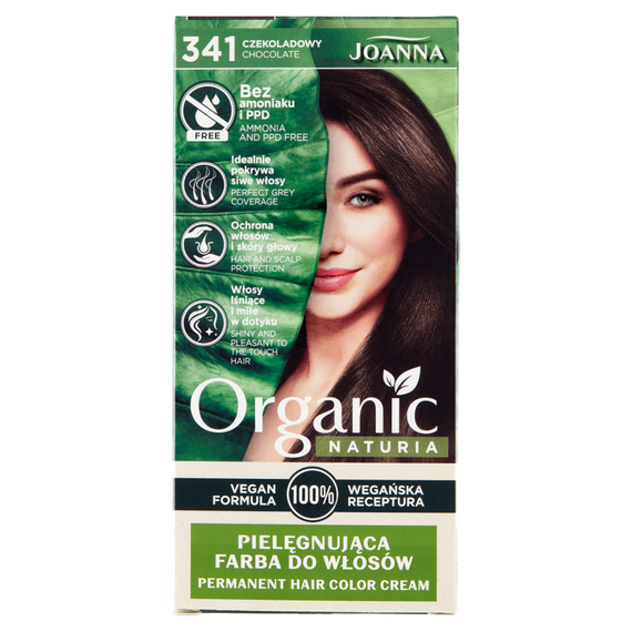 Joanna Naturia Organic Nourishing Hair Dye Chocolate 341