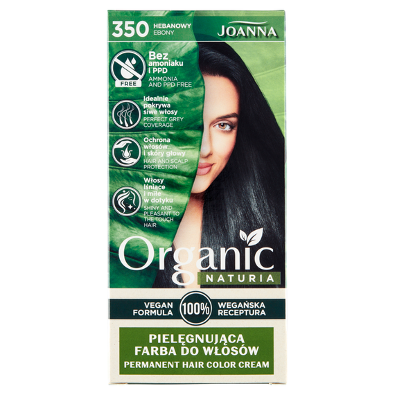 Joanna Naturia Organic Nourishing Hair Dye Ebony 350