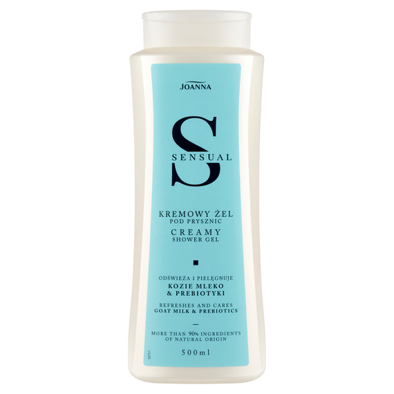 Joanna Sensual Creamy Shower Gel Goat Milk & Prebiotics 500 ml