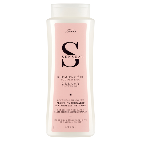 Joanna Sensual Creamy Shower Gel Silk Protein & Vitamin Complex 500 ml