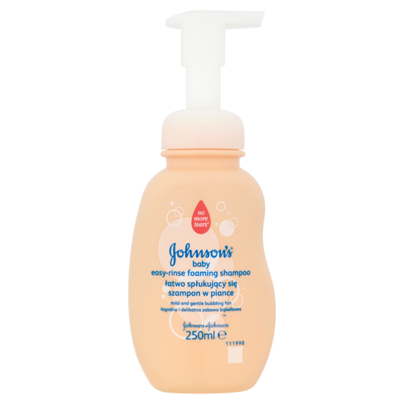 Johnson's Baby's easy rinsing shampoo foam 250ml