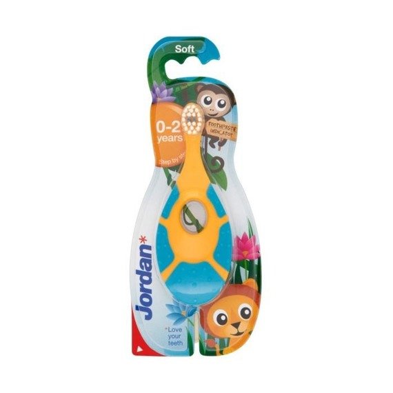 Jordan Step by Step toothbrush for children 0-2 years old soft