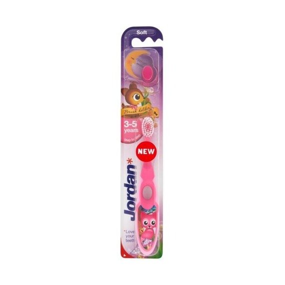 Jordan Step by Step toothbrush for children 3-5 years old soft