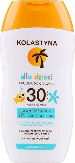 KOLASTYNA Emulsja dla dzieci do opalania SPF 30 125 ml